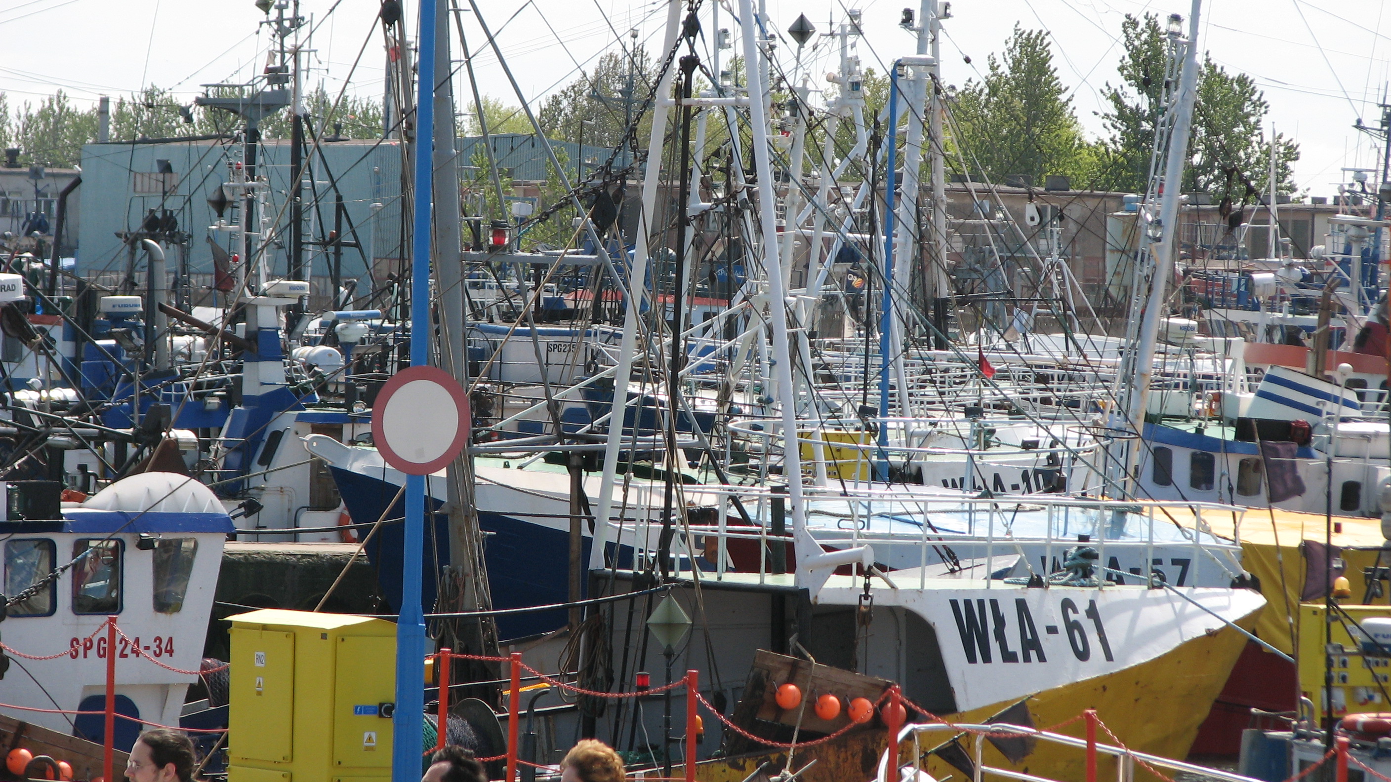 Wadysawowo port rybacki kutry panoramio